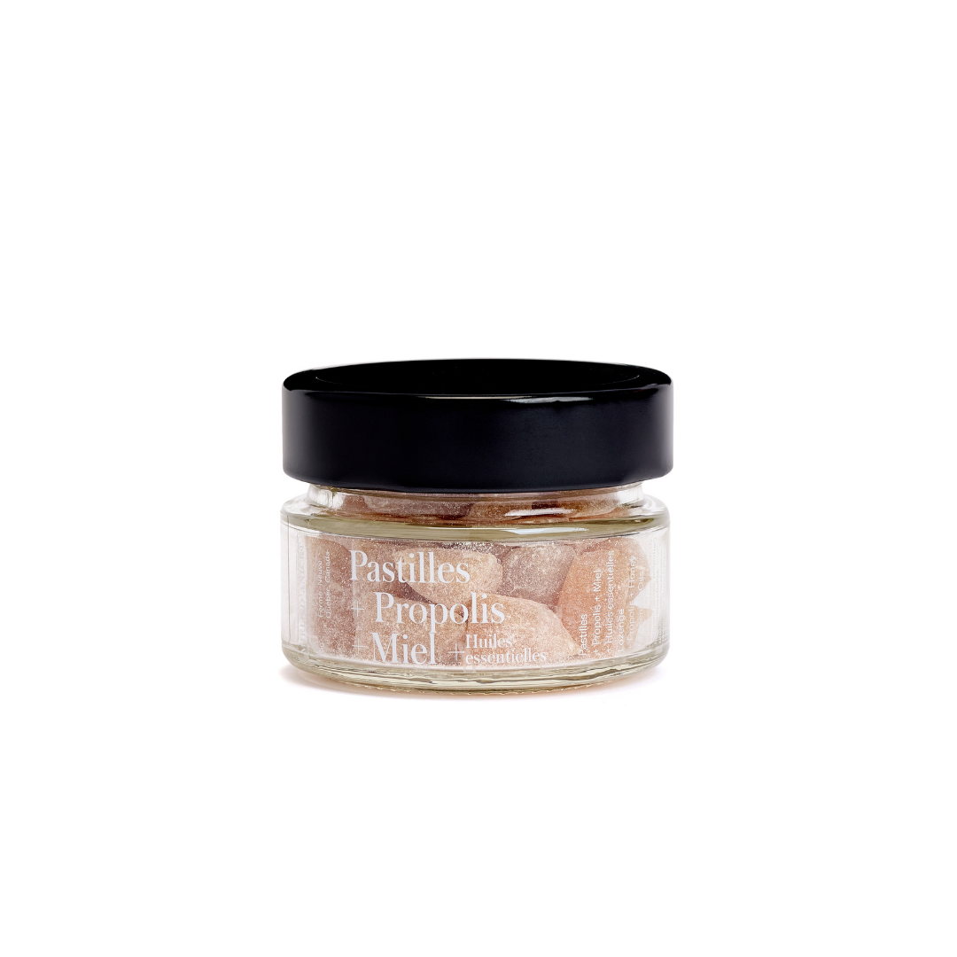 Pastilles HE 75g + Miel + Propolis | Miels d&rsquo;Anicet